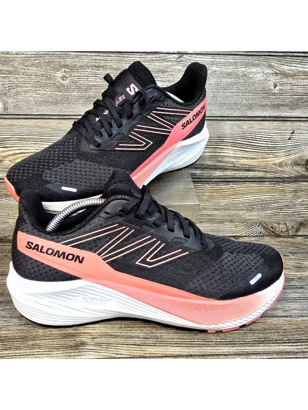 Salomon Aero Blaze Cantaloupe/Black Running Shoes Sneakers Women's Size 7.5